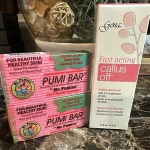 Mr. Pumice Pumi Bar and Gena Callus Remover Set